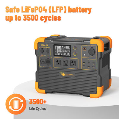 2200W καθαρή γεννήτρια μετατροπέα κυμάτων sinus LiFePO4 φορητό σύστημα ηλιακής γεννήτριας