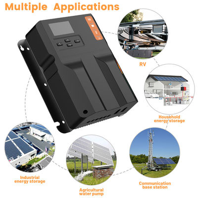 Φυσική ψύξη MPPT Ηλιακός ελεγκτής φόρτισης 40A 150V Max PV Voltage