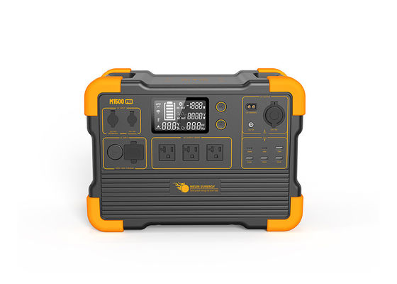 Καλή τιμή 2000W Lithium Ion UPS Ηλιακή γεννήτρια 110V / 220V Πολλαπλή προστασία Εύκολη μεταφορά σε απευθείας σύνδεση