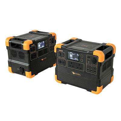 2200W LiFePO4 UPS Ηλιακή γεννήτρια έκτακτης ανάγκης με μπαταρία 1536Wh