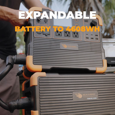 Καλή τιμή Γεννήτρια UPS Solar 2200W με μπαταρία LiFePO4 1536Wh, είσοδο ηλιακής ενέργειας 600W και ελαφρύ σχεδιασμό 18kg σε απευθείας σύνδεση