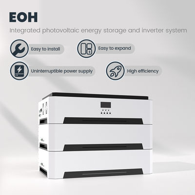 Συστήματα αποθήκευσης ηλιακής ενέργειας 10KW LiFePO4 με φόρτιση 120A AC και προστασία IP20 για ηλιακή ενέργεια στο σπίτι